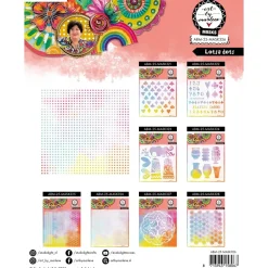 Online Plantilla de stencil Lotsa Dots Art By Marlene Plantillas