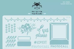 Best Plantilla de stencil Love it 10x20cm Plantillas