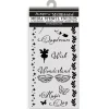 New Plantilla de stencil Magic Day Wonderland 12x25cm Plantillas