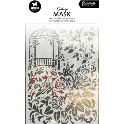 Hot Plantilla de Stencil Making Memories Essentials Collection Plantillas