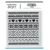 New Plantilla de stencil Motivos invernales Florileges Design Plantillas