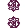 Best Plantilla de Stencil N-1019 Brocado vegetal 21x30cm Dayka Plantillas