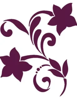 Discount Plantilla de Stencil N-1016 Voluta vegetal 21x30cm Dayka Plantillas