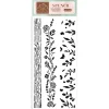 Online Plantilla de Stencil Naturaleza Welcome Home Create Happiness 12x25cm Plantillas