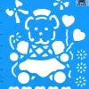 Discount Plantilla de stencil Osito Luv 25,5x21,5cm Plantillas