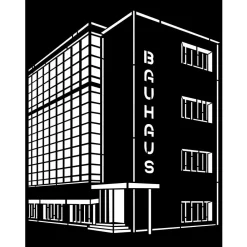 Online Plantilla de Stencil Palace Bauhaus 20x25cm Plantillas