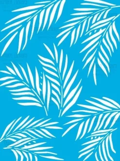 Online Plantilla de Stencil Palm Leaves 15x20cm Plantillas