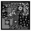 Outlet Plantilla de stencil Patchwork Sunflower Art 18x18cm Plantillas