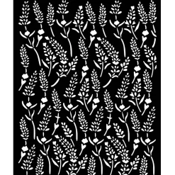 Plantilla de stencil Patrón Lavender Plantillas