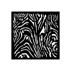 Discount Plantilla de stencil Patrón de madera Romantic Hidden Grove 12x12cm Plantillas