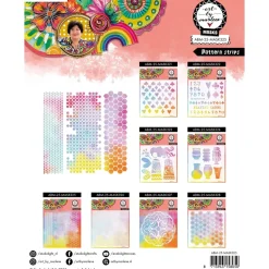 Hot Plantilla de stencil Pattern Stripes Art By Marlene Plantillas