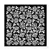 Hot Plantilla de Stencil Rosas Precious 18x18cm Plantillas