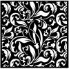 Hot Plantilla de stencil Rose Parfum Texture Rose Parfum 18x18cm Plantillas