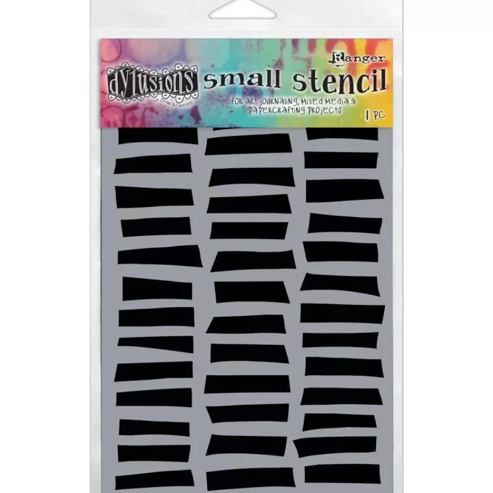 Hot Plantilla de Stencil Shutters Dylusions 12x20cm Plantillas