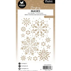 Best Plantilla de Stencil Snow Background Essentials Collection Plantillas