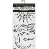 Outlet Plantilla de stencil Sol y Luna Masquerade 12x25cm Plantillas