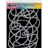 Clearance Plantilla de Stencil Squiggle Dylusions 22x30cm Plantillas