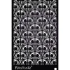Outlet Plantilla de stencil Swirly Florals Finnabair 15x22cm Plantillas