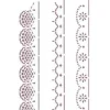 Online Plantilla de Stencil T-3083 Cenefas 21x30cm Dayka Plantillas