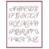 Clearance Plantilla de Stencil T-3092 Abecedario 21x30cm Dayka Plantillas