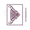 Clearance Plantilla de Stencil T-3180 Brocado 21x30cm Dayka Plantillas