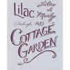 New Plantilla de Stencil T-3167 Cottage Garden 21x30cm Dayka Plantillas