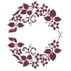 Hot Plantilla de Stencil T-3110 Flores 21x30cm Dayka Plantillas