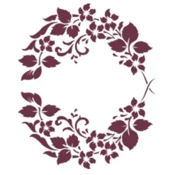 Hot Plantilla de Stencil T-3110 Flores 21x30cm Dayka Plantillas