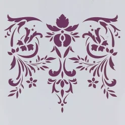Clearance Plantilla de Stencil T-3128 Fondo floral 21x30cm Dayka Plantillas