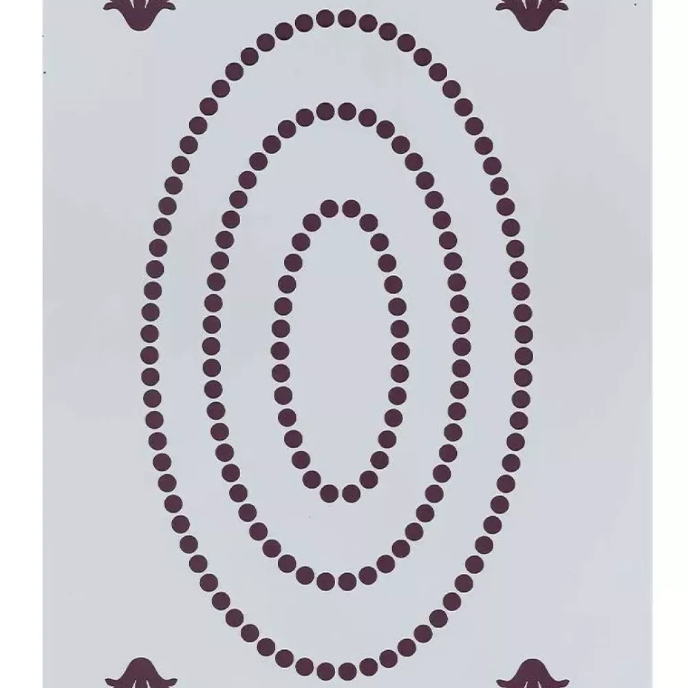 New Plantilla de Stencil T-3081 Óvalos 21x30cm Dayka Plantillas
