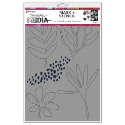Outlet Plantilla de Stencil Things That Grow Dina Wakley Media Plantillas