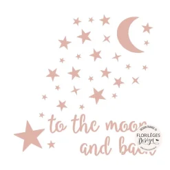 New Plantilla de stencil To the moon Florileges Design 15x15cm Plantillas