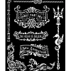 Plantilla de stencil Tridente Songs Of The Sea 20x25cm Plantillas
