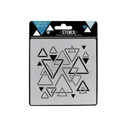 Outlet Plantilla de stencil Triángulos mixtos Florileges Design Plantillas