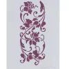 Best Plantilla de Stencil V-234 Cenefa floral 15x21cm Dayka Plantillas