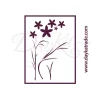 Clearance Plantilla de Stencil V-294 Flores 15x21cm Dayka Plantillas