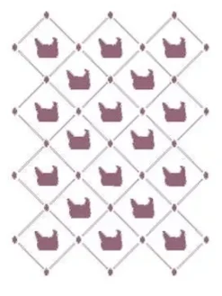 Hot Plantilla de Stencil V-207 Gallinitas 15x21cm Dayka Plantillas