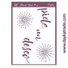 Hot Plantilla de Stencil V-356 Pide un deseo 15x21cm Dayka Plantillas