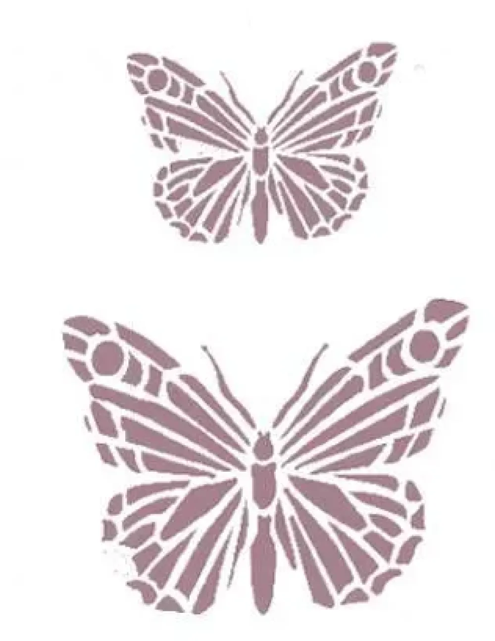New Plantilla de Stencil V-158 15x21cm Dayka Plantillas