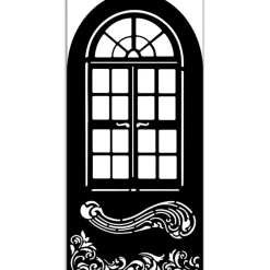 Discount Plantilla de stencil Ventana Masquerade 12x25cm Plantillas