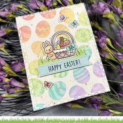 Plantillas de stencil Easter Egg Background Plantillas