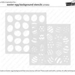 Plantillas de stencil Easter Egg Background Plantillas