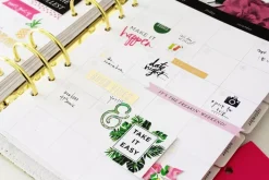 Best Plantillas de stencil y Clips Fresh Start Heidi Swapp Plantillas