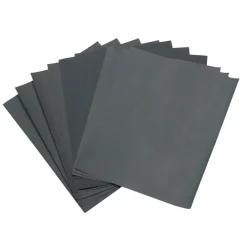 Pliegos de lija al agua (negra) Herramientas Para Madera