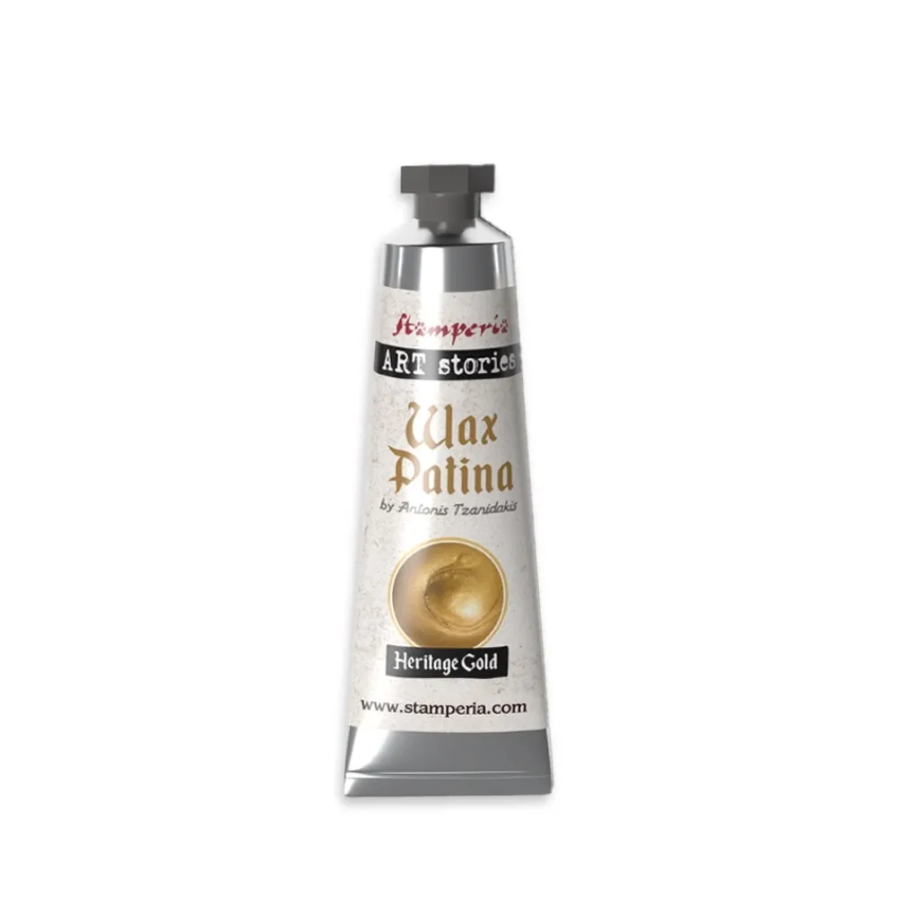 Hot Pátina de cera Heritage Gold Art Stories 40ml Ceras, Pátinas Y Tintes