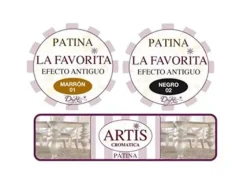 Outlet Pátina La Favorita Negro Artis Cromática Dayka Ceras, Pátinas Y Tintes