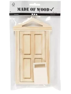 Outlet Puerta y Buzón de Madera Maderas