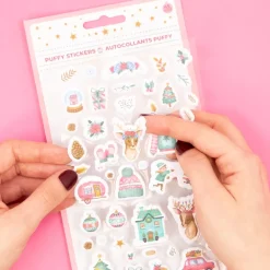 Puffy Stickers All You Need Is Christmas Navidad