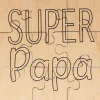 Sale Puzzle De Madera Super Papa Mosaico