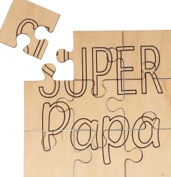 Sale Puzzle De Madera Super Papa Mosaico